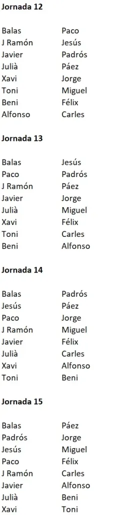 torneo-social-emparejamientos